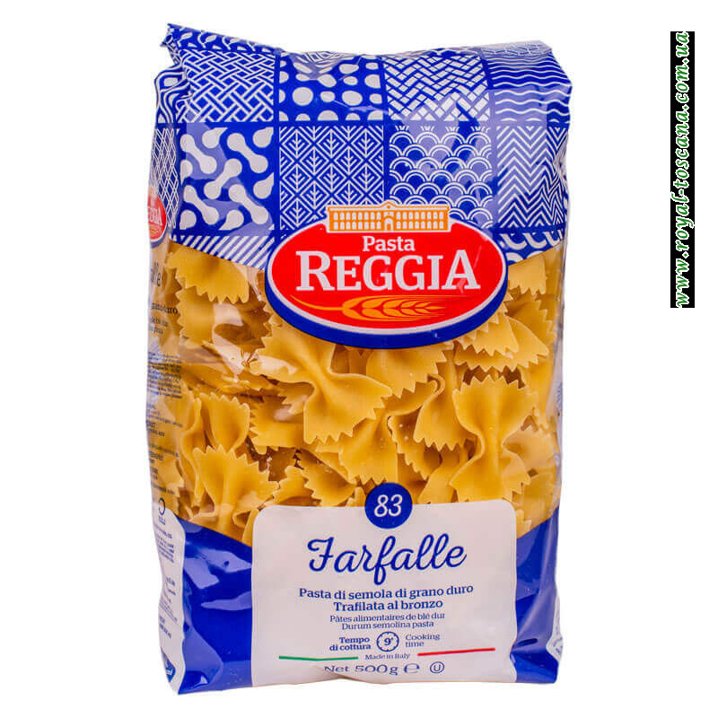 Пшеничная паста. Паста Reggia 83. Макароны бантики Реггиа. Спагетти Reggia. Макароны Farfalle бабочки Reggia di Caserta 500 гр.1/24.