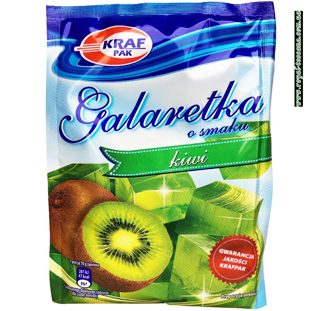 ГАЛЯРЕТКА KRAF PAK  ВКУС  киви