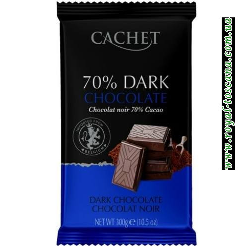 Шоколад  чорный Cashet dark 70%