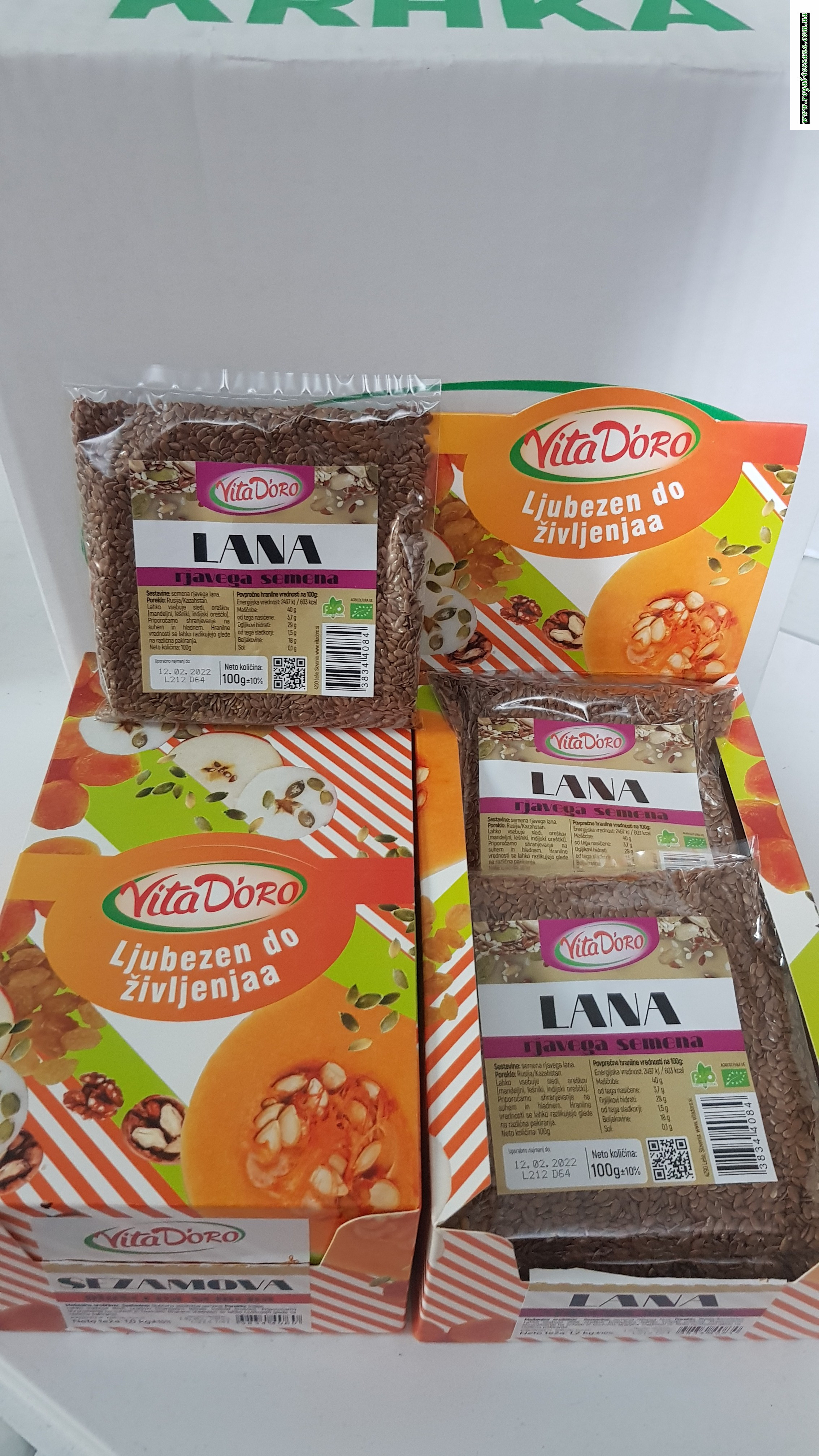 Лён VitaDoro 0.100