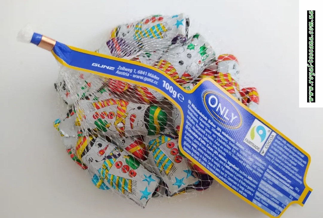 Новорічні цукерки Only Сніговики 