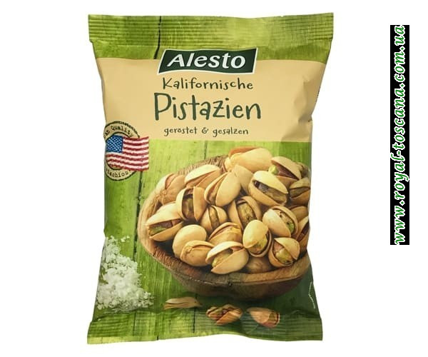 Фісташки Alesto з сіллю