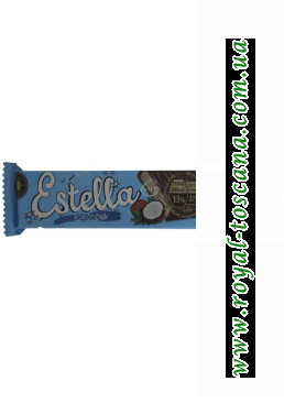Вафли шоколадные с кокосом Estella XXL Kokosowa 