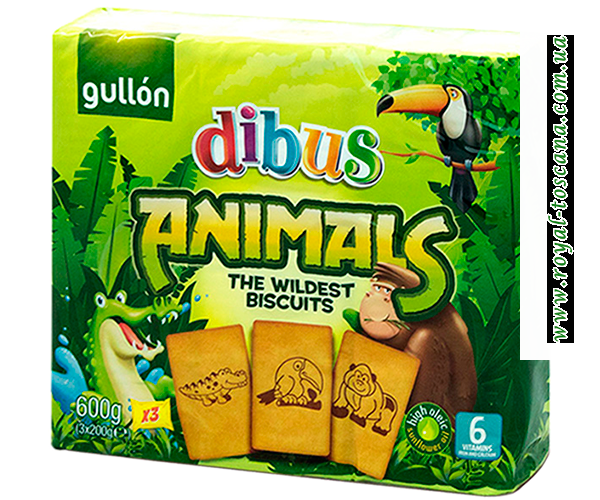 Печенье GULLON DIBUS Animals 