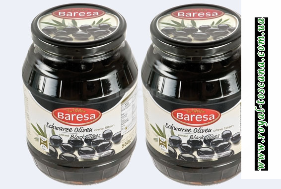 Маслины чёрные с/б "Baresa"