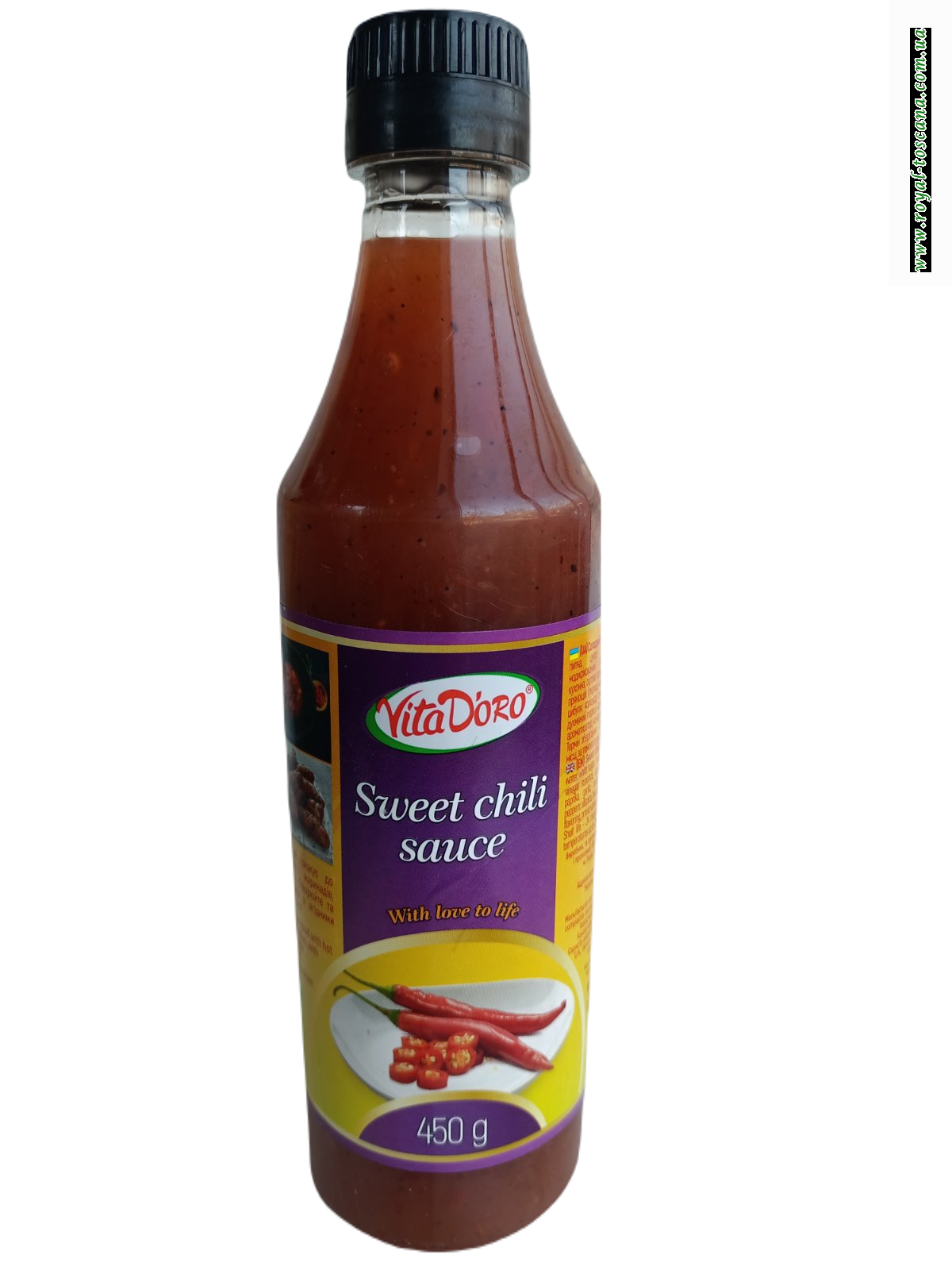 Солодкий соус чилі Sweet Chili  VitaDoro 0.450
