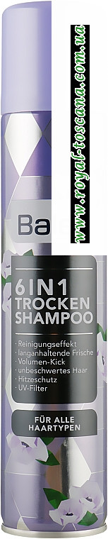 Сухий шампунь  Balea 6 в 1