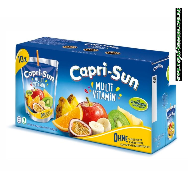 Сок Capri Sun Multi-Vitamin 2 л. (10 х 200 мл)