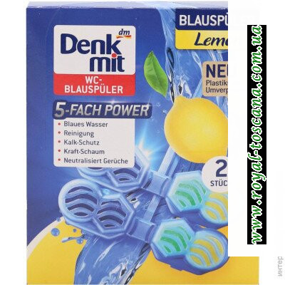 Denkmit Туалетний блок для унітазу Denkmit Lemon (2 шт)