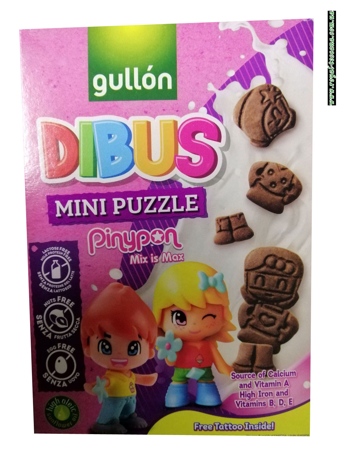 Печенье Gullon Dibus Pinypon 250г