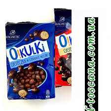 Печенье в молочном шоколаде OKulki