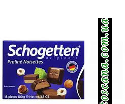 Шоколад Schogetten Praline Noisette