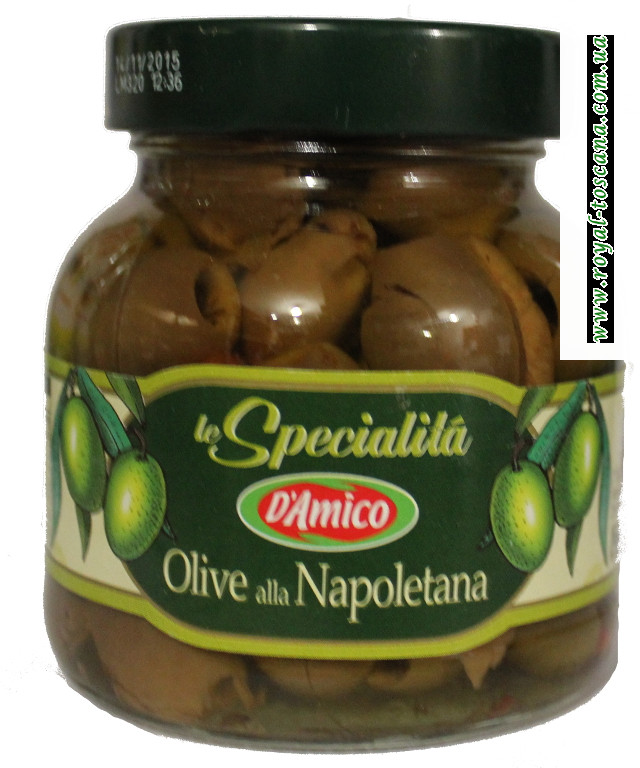 Зеленые оливки "Damico", без косточки