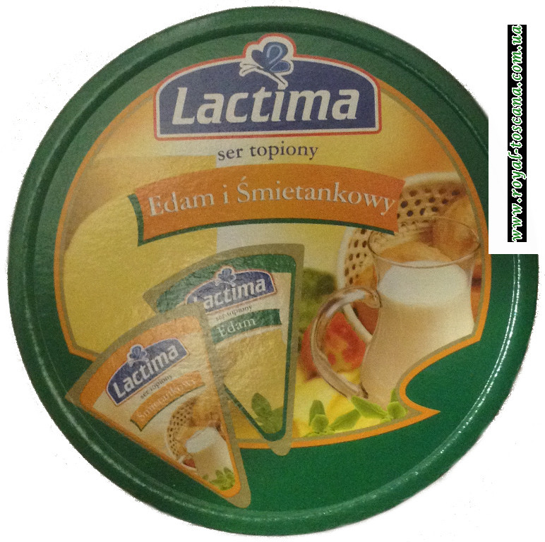 Сыр Lactima Edam i Smietankowy