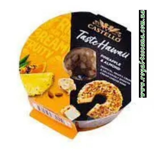 Крем сир з ананасом  Castello 125 г