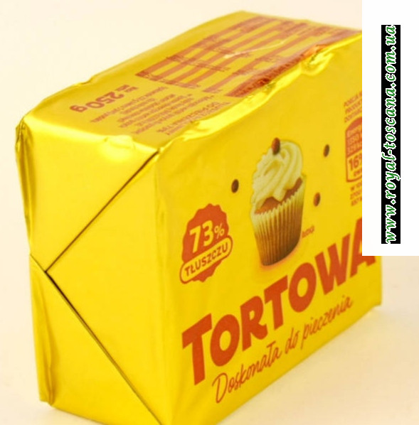 Маргарин для випічки Tortowa 73% 250г