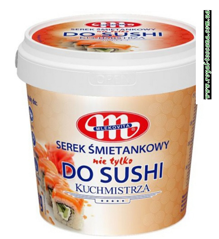 Крем-сир для суші Млековіта Mlekovita 1kg 