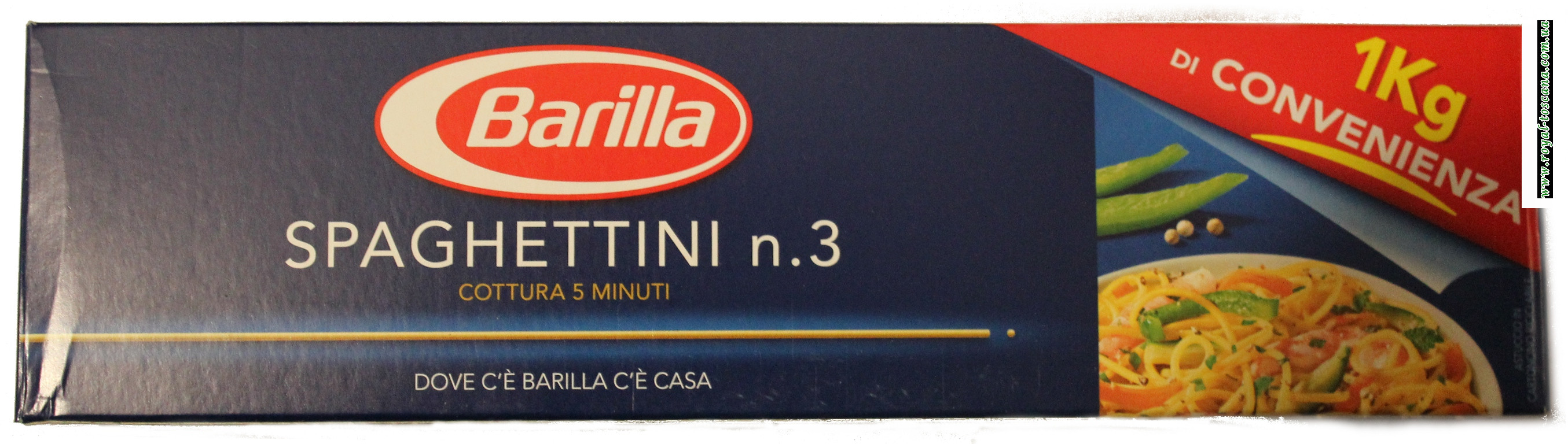 Макароны Barilla Spaghettini n. 3
