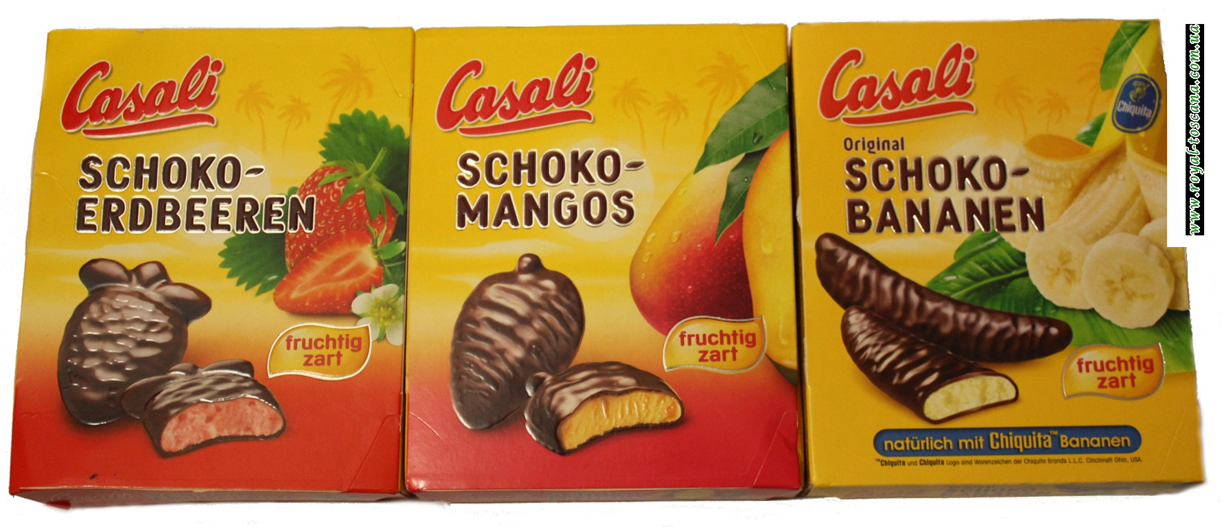 Суфле в шоколаде Casali в ассортименте