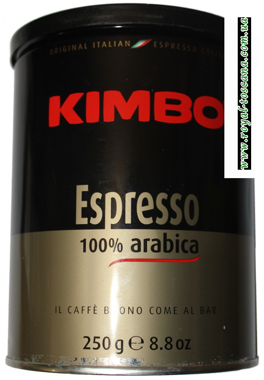 Кофе Kimbo Espresso, 100% арабики, Ж/Б