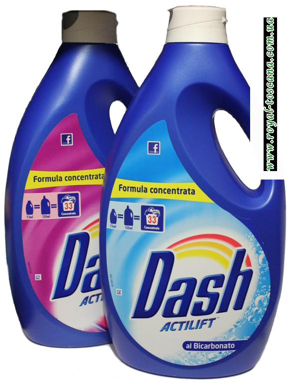 Жидкий порошок DASH(2.3) в ассортименте