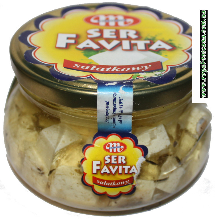 Сыр фета в масле с травами Ser Favita Salatkowy