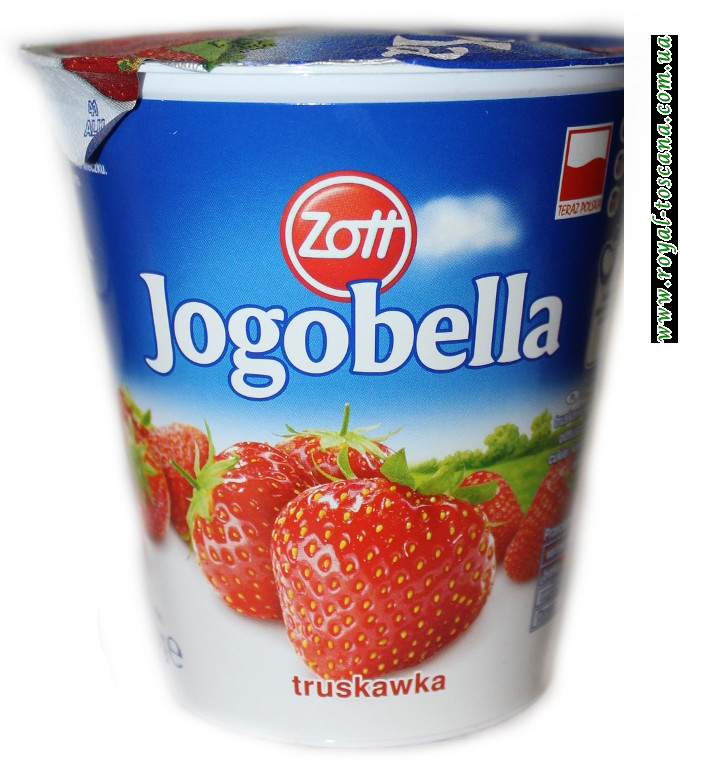 Йогурт Полуниця Zott Jogobella Classic 400 г