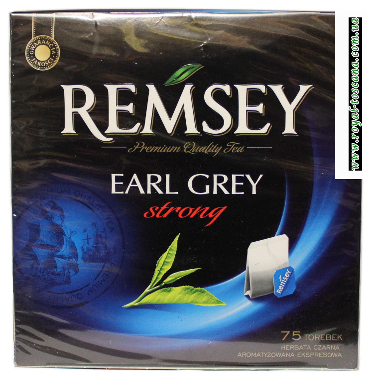 Черный чай Remsey Earl Grey strong