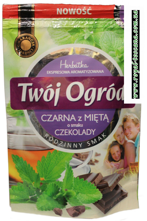 Чай Twój ogród с мятой и шоколадом