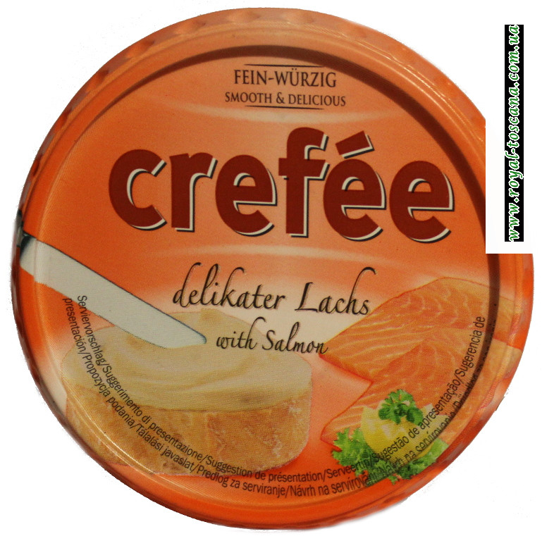 Сыр Crefee с лососем
