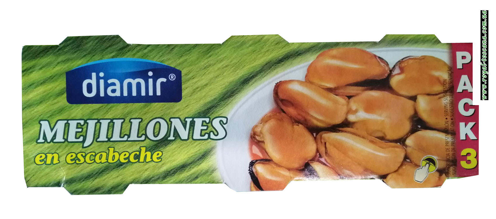 Мидии "Diamir" En Escabeche 3*79г