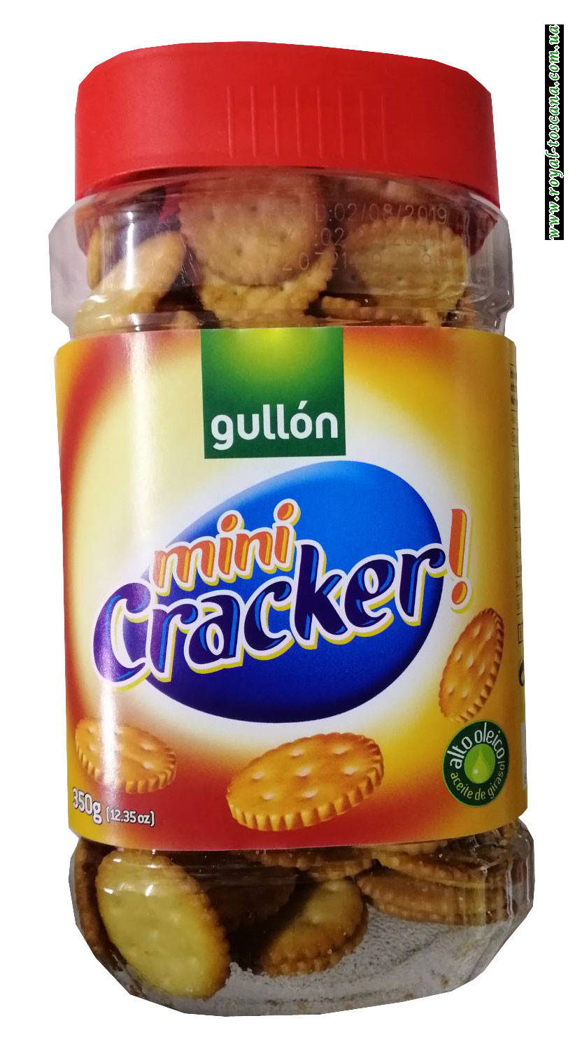 Крекеры соленые Gullon mini Cracker, 350г