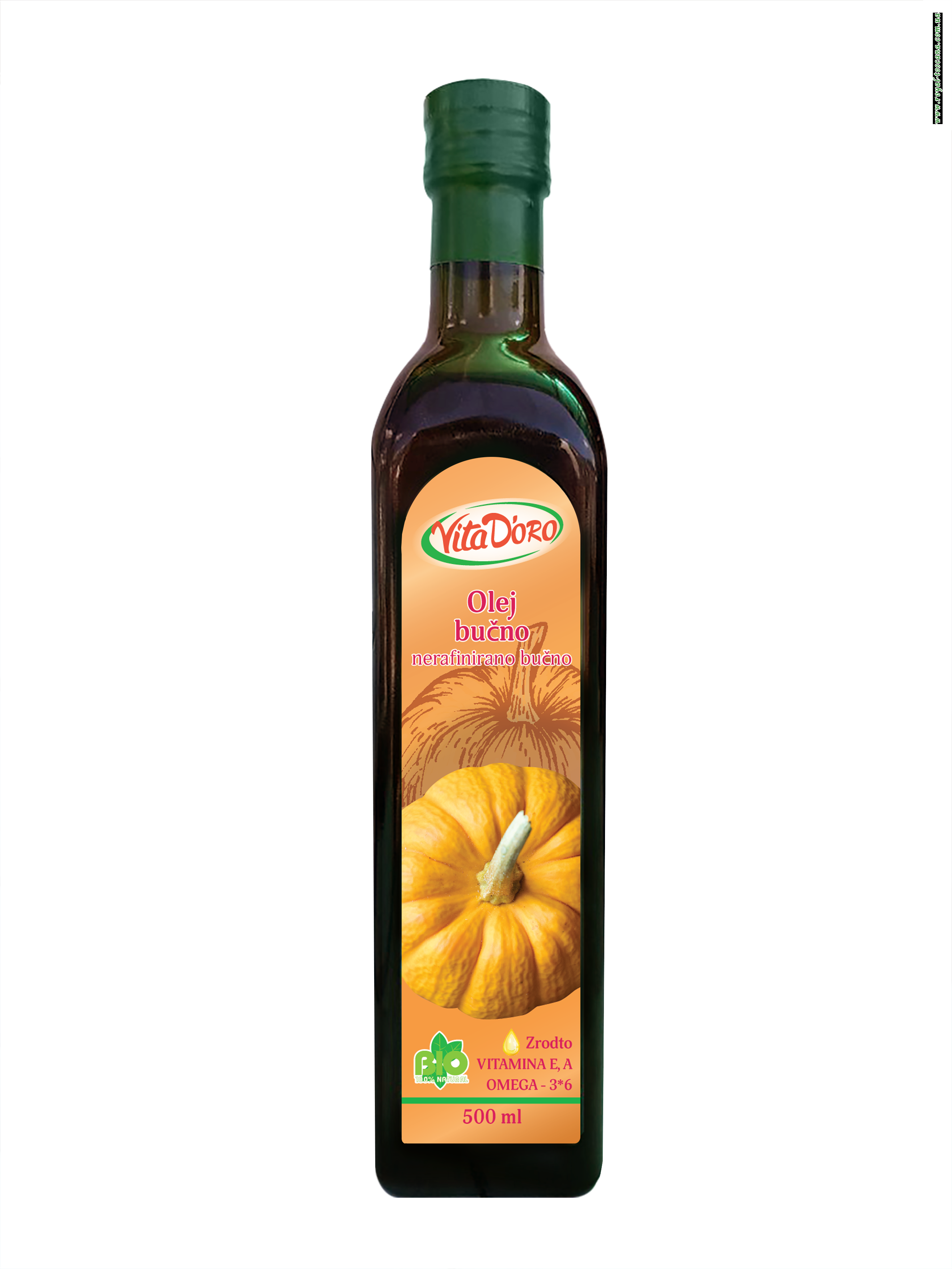 АКЦИЯ!!!    Тыквенное масло VitaDoro 250мл!!!