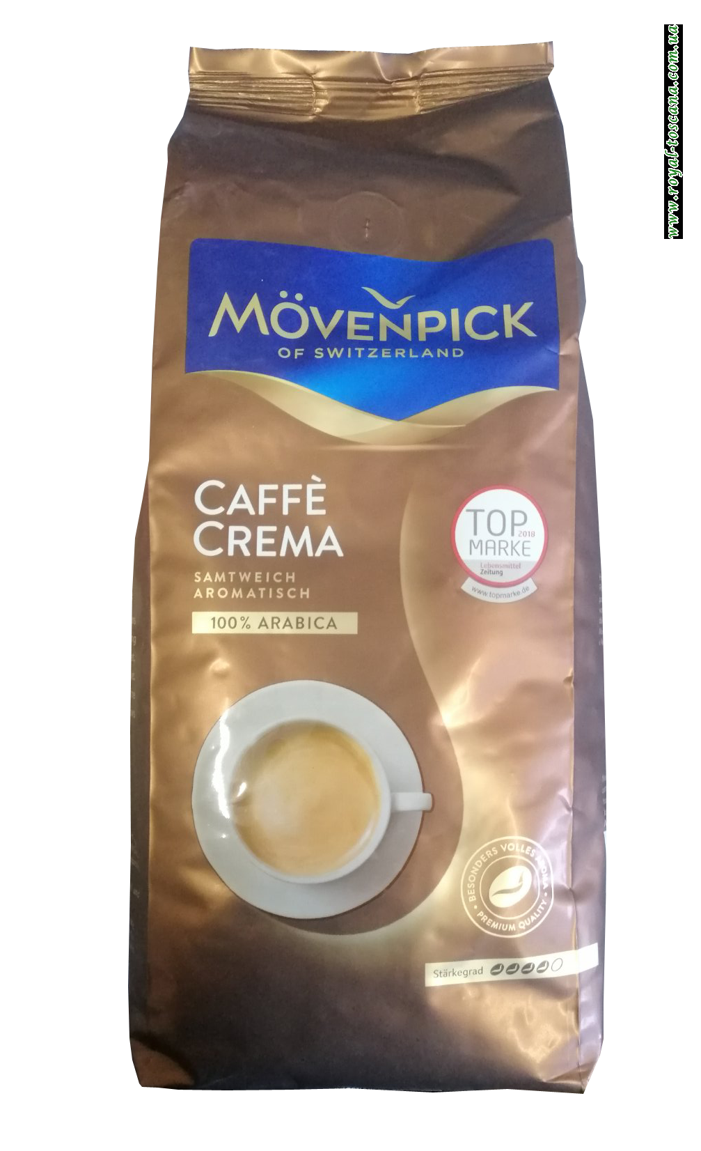 Кофе Mövenpick Caffe Crema в зернах, 1кг. 100% арабика
