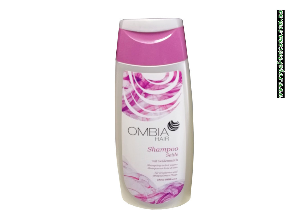 Шампунь Ombia Hair Shampoo Seide с молочным протеином для сухих и поврежденных волос