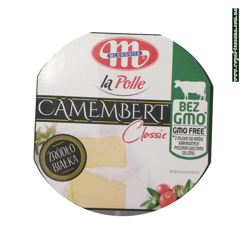Сыр Camembert La Polle Mlekovita, 120г