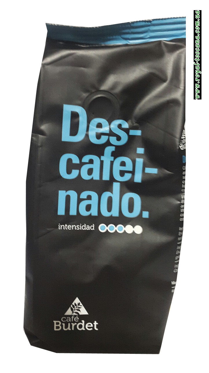 Кофе без кофеина молотый Cafe Burdet Descafeinado, 250г
