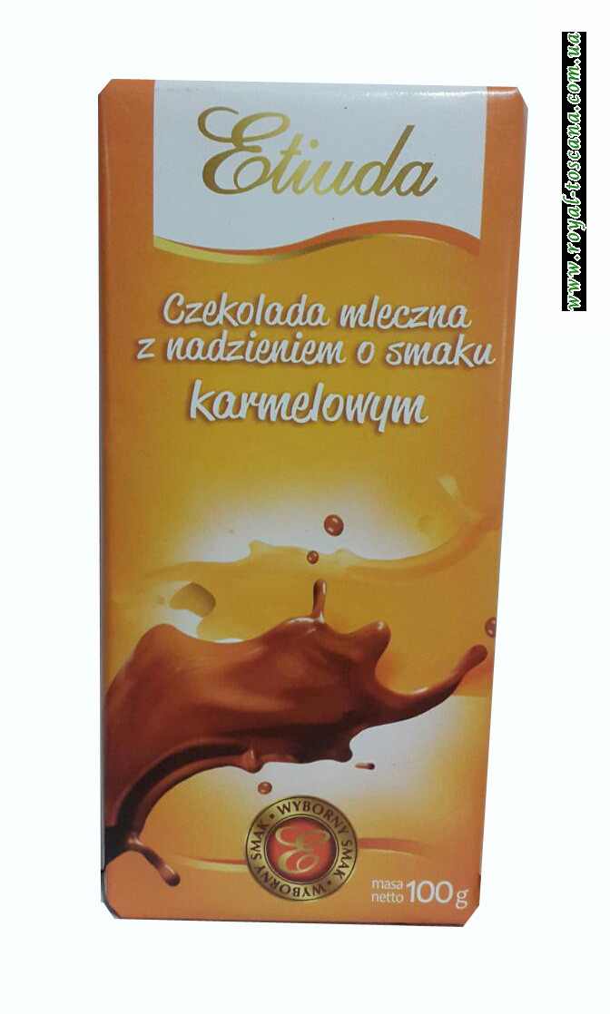 Шоколад Etiuda Karmelowym 