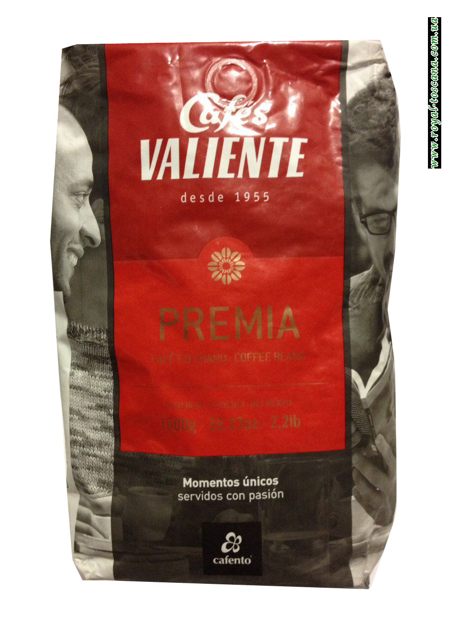 Кофе в зернах Cafes Valiente Premia
