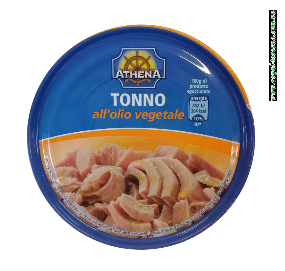 Тунец Athena Tonno all Olio Vegetale