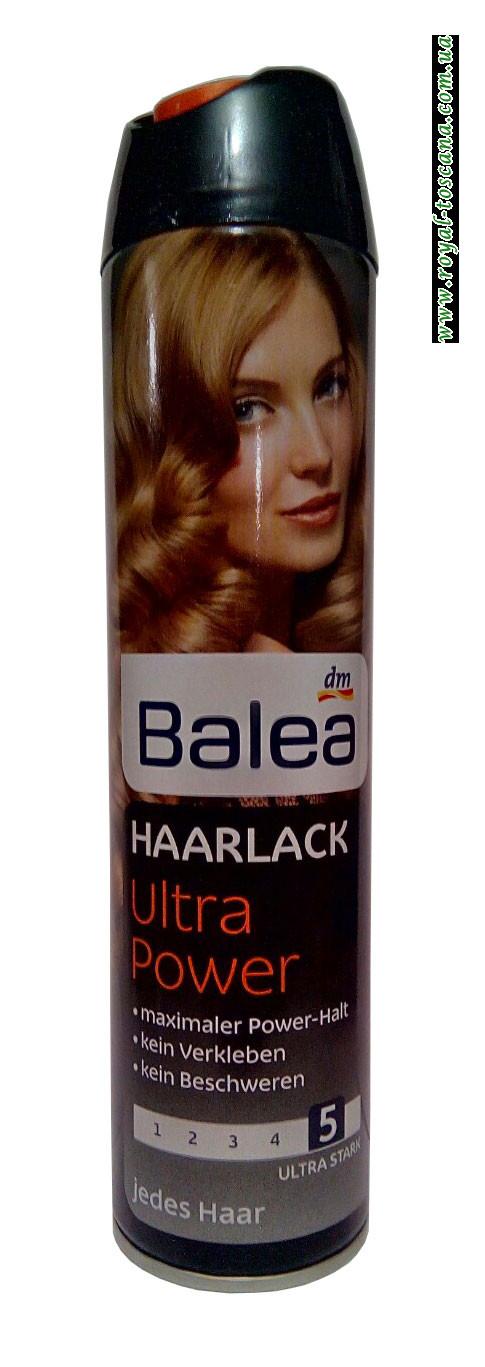 Лак для волос Balea Haarlack Ultra Power