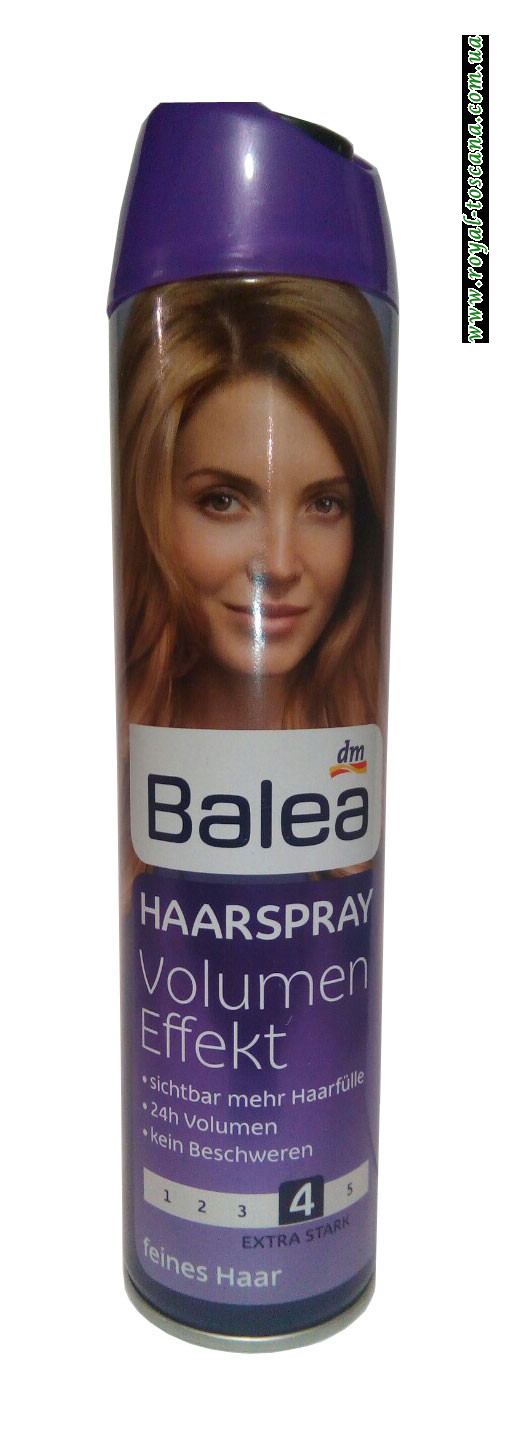 Лак для волос Balea Haarspray Volumen Effekt