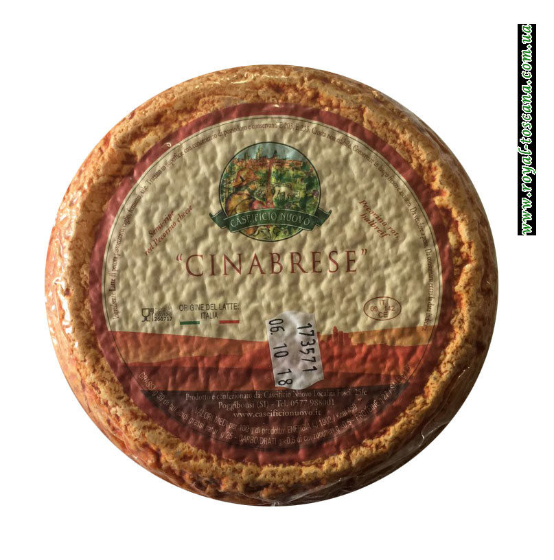 Сыр Caseificio Nuovo Cinabrese Semi-ripe Red Pecorino Сheese