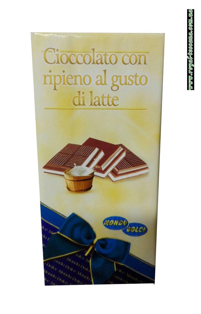 Шоколад с молочной начинкойCioccolato con Ripieno al Gusto di Latte
