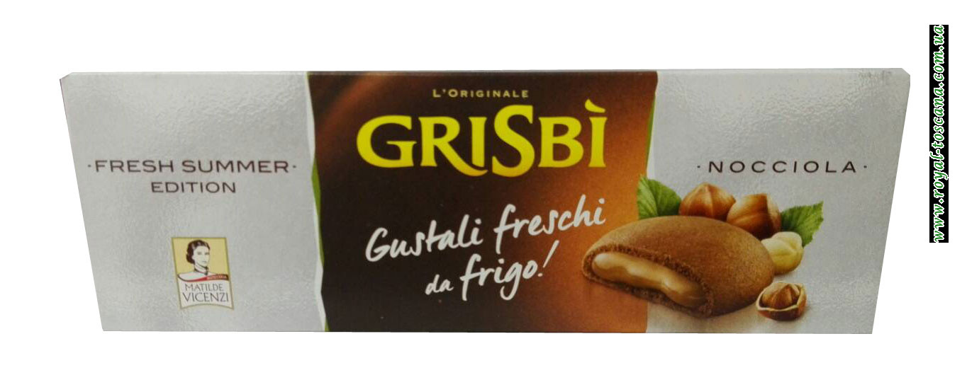 Печенье с ореховой начинкой Grisbi Nocciola