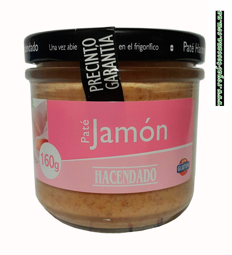 Паштет с ветчины Hacendado Pate de Jamon