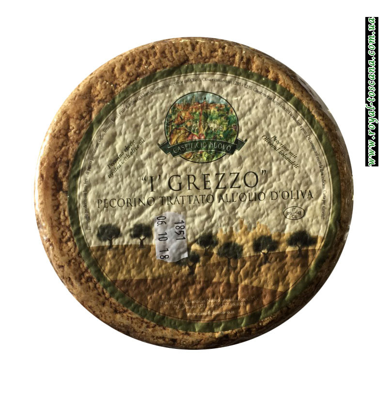 Сыр Caseificio Nuovo I' Grezzo Pecorino Trattato all'Olio D'Oliva