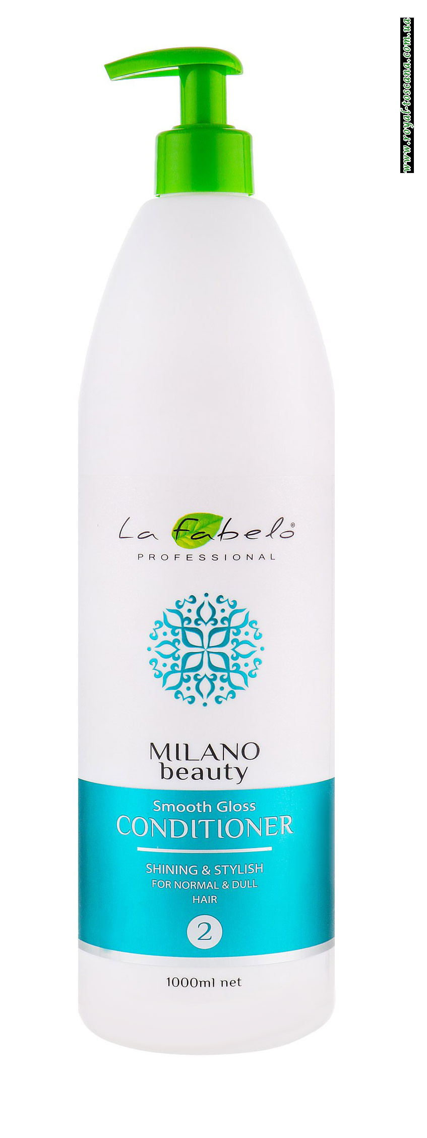 Кондиционер для гладкости и блеска волос La Fabelo Milano Beauty