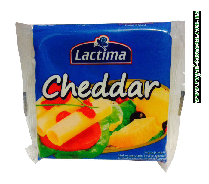Сыр порционный  Lactima Cheddar