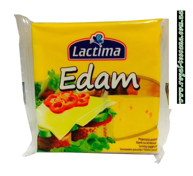 Сир слайсами Lactima Edam
